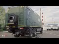 Off-road motorhome on Volvo FMX 540 chassis with 6x6 wheel arrangement