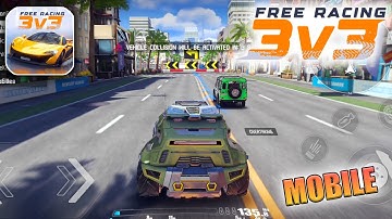 Free Racing: 3v3 Gameplay Walkthrough Part 1 (iOS, Android)
