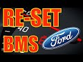 How To ReSet Ford Battery Monitor Sensor (BMS) Without Any Tools. - Stop Start Re-set