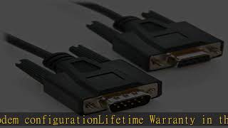 Famous Tripp Lite Null Modem Serial RS232 Cable (DB9 F/F) 10-ft. (P450-010) Profile