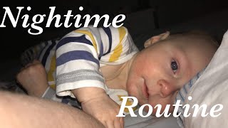 Night time routine with sick baby | single mom vlog