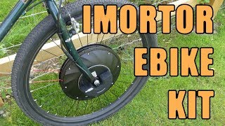 Turn an old bike into an ebike - cheap &amp; easy IMortor conversion kit