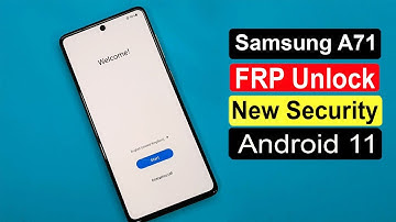 Samsung Galaxy A71 Frp Unlock Android 11 | Samsung SM-A715F U3 FRP Bypass Fix New Security    2021 |