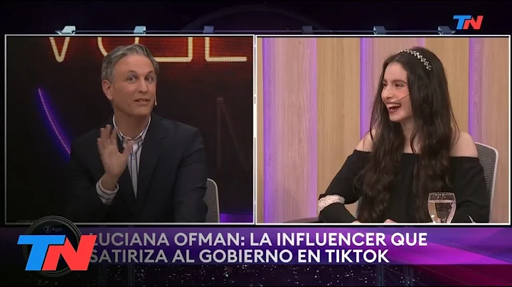 La influencer que satiriza al gobierno: "Encontr en TikTok una forma de canalizar lo que siento"