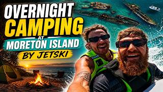 Jetski Camping Moreton Island - Finding Shipwrecks Underwater