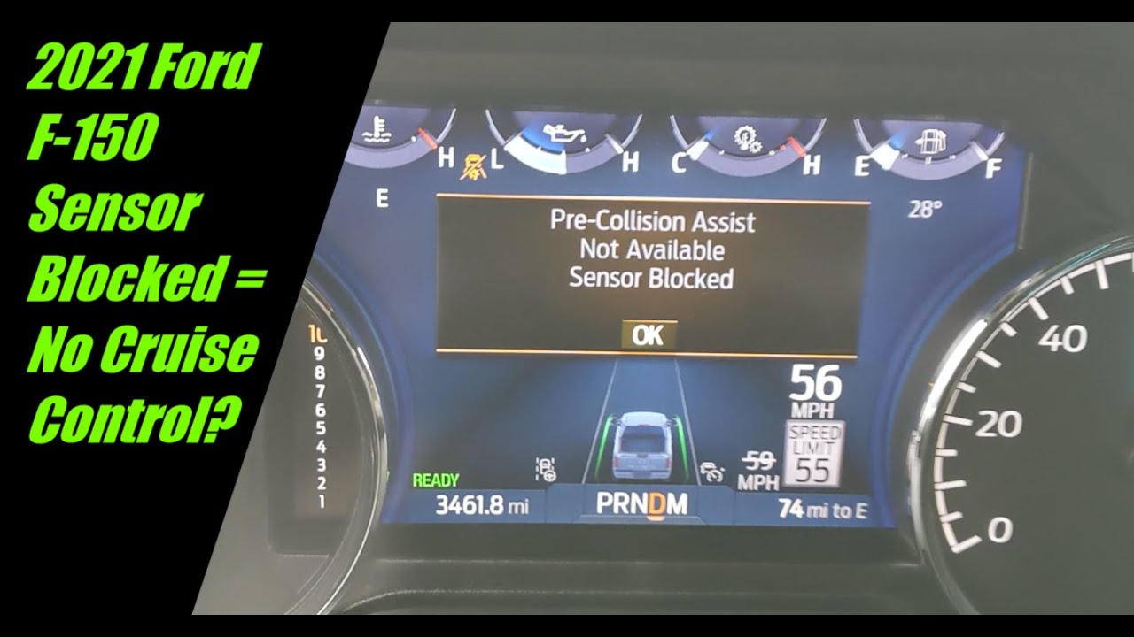 f150 adaptive cruise control sensor blocked