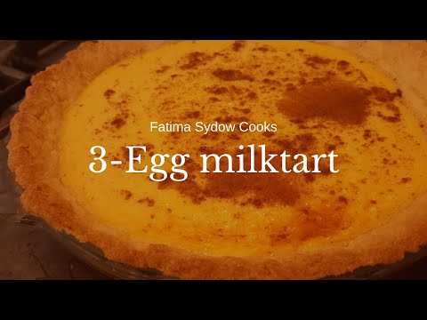 Sago Milk Tart