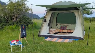 Sakarya Karagöl Yaylasında kamp | Kurbağa sesleri | Rüzgâr | Yemyeşil doğa(1.Bölüm) Family camping