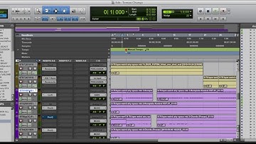 How to Slow Down or Speed up a song in ProTools - Manual Tempo & Elastic Audio