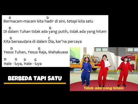 12 Lagu Sekolah Minggu Sepanjang Masa  | Berbeda Tapi Satu ( Cipt. Stephen Tong) - Blessing Kids
