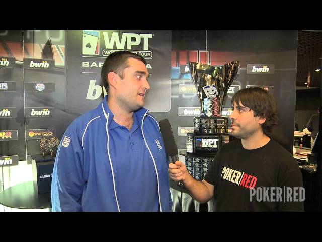 WPT Barcelona 2013 día 1A: Entrevista a Raúl Mestre