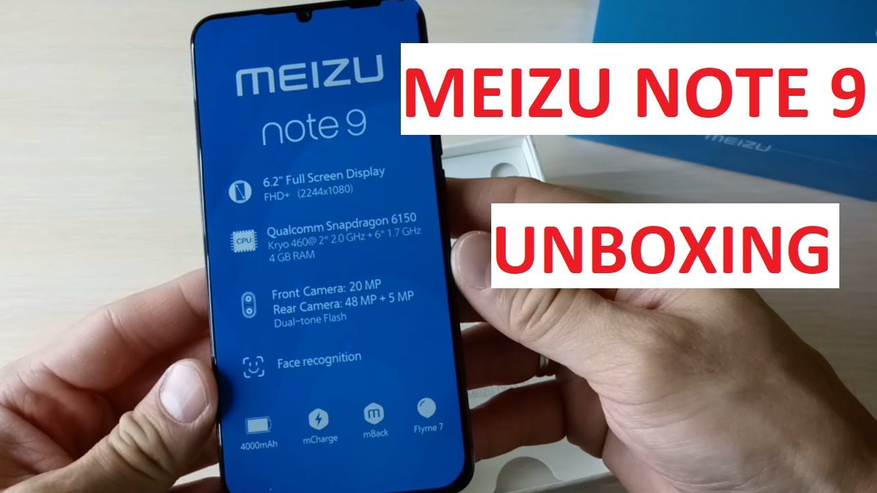 Обзор Meizu Note 9 📦 Unboxing Meizu Note 9