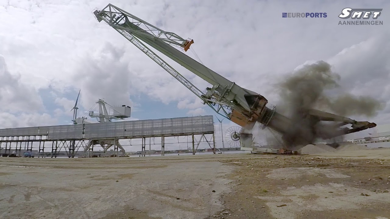 Sloop Europort kraan - Smet Aannemingen