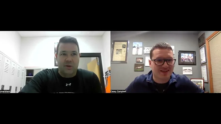Houghton Hockey Head Coach Corey Markham talks abo...