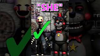 The Puppet - FNAF Facts #Shorts #FNAF Resimi