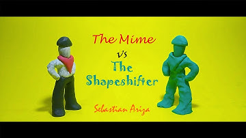 The Mime vs The Shapeshifter - Stop Motion Animation