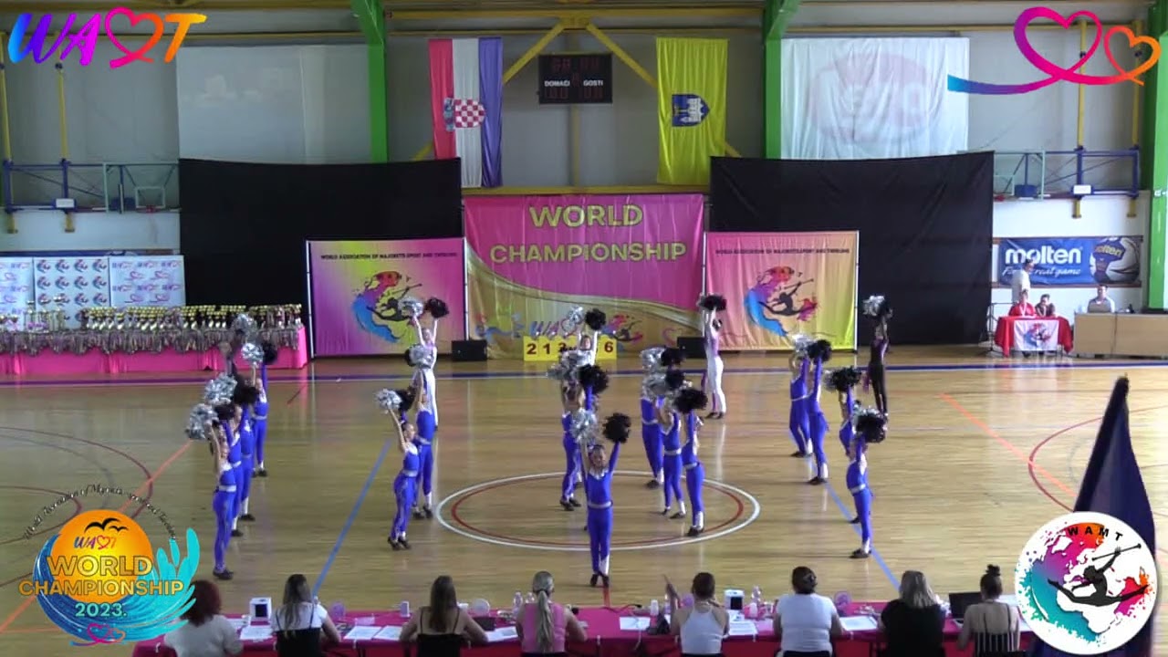 Pom Pom Cadet Stage- Taneční soubor Stars Bystřice pod Hostýnem, Czech Republic