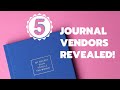 5 High Quality Vendors for Custom Journal Printing | Journal Business | 5 Vendors Revealed for FREE!