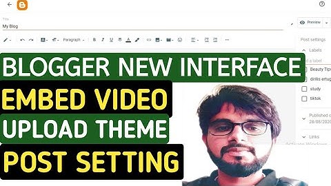 How to use Blogger new interface 2020 complete guide in Urdu Hindi | blogger ka new interface 2020