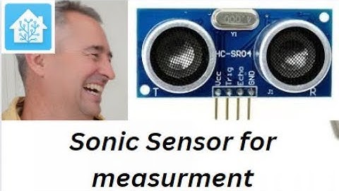 Sonic Sensor for Accurate Distance measurement with ESP Home