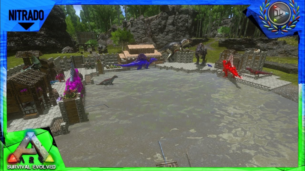 Ark Mobile PvX Base tour! YouTube