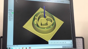 ME122-2014 Spring-Group 19-CNC Project Toolpath Video