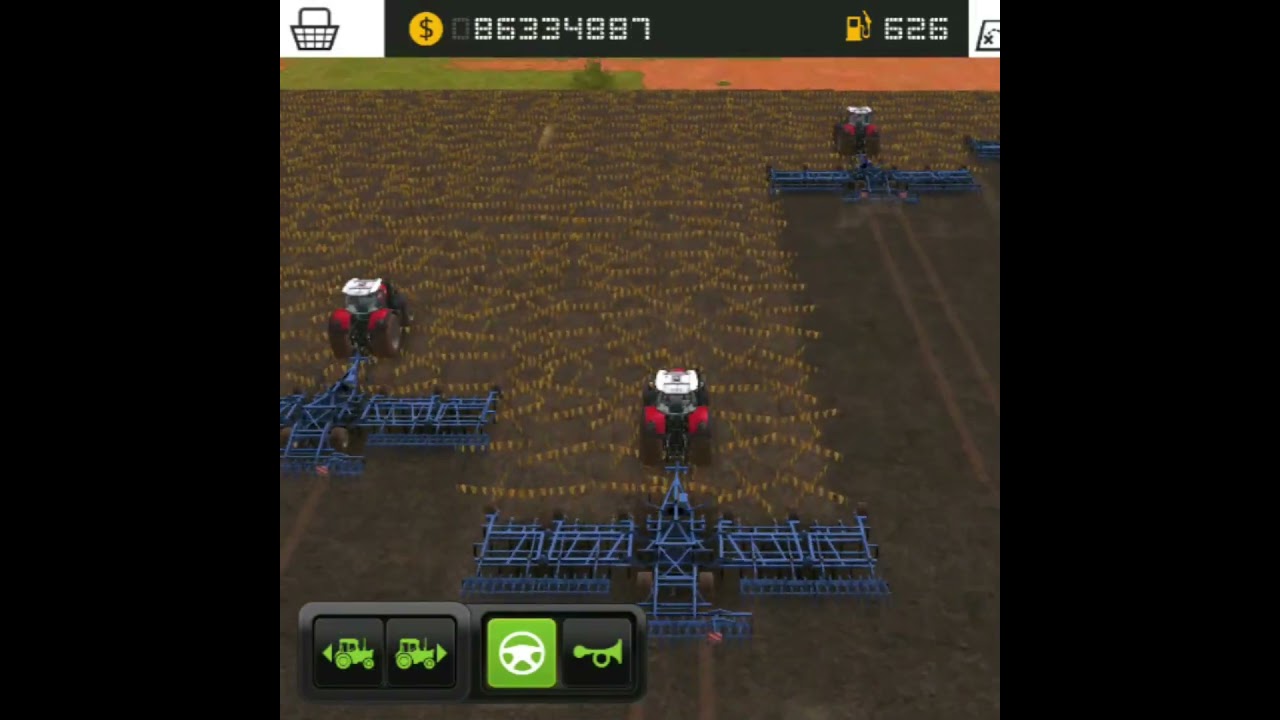 Cultivating FS 18 Big Field in 10sec 