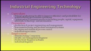 ECU TECS - Industrial Engineering Technology