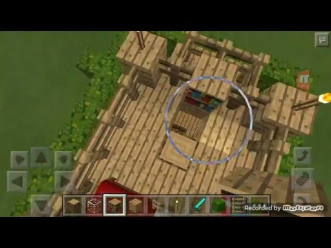 MINECRAFT cara membuat rumah pohon YouTube