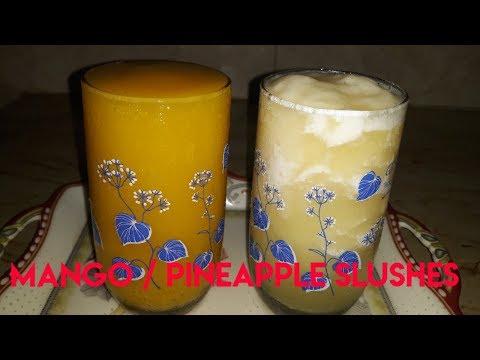 summer-slushes-recipe-|-mango-slush-recipe-|-pineapple-slush-recipe-|-taste-of-life