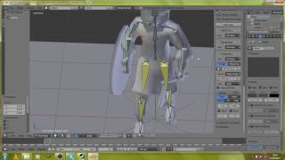 How to create a Viking in Blender: Walk cycle. screenshot 2