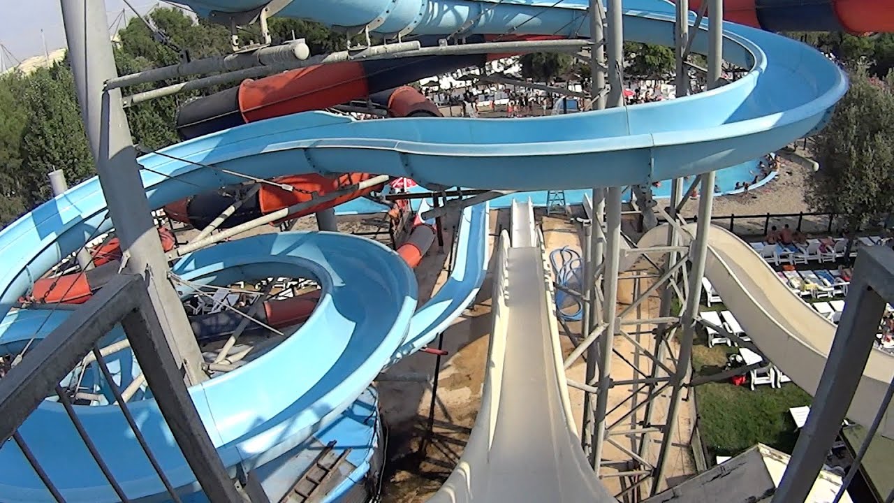 Dangerous Kamikaze Water Slide at Zoomarine YouTube