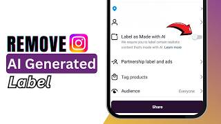 How To REMOVE AI GENERATED LABEL ON INSTAGRAM | AI Label Fix 2026
