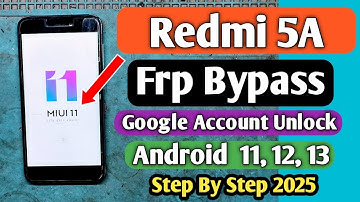 Redmi 5A Frp Bypass MIUI 11 | Redmi 5A Google Account Bypass | Redmi 5A Frp Bypass Without Pc |