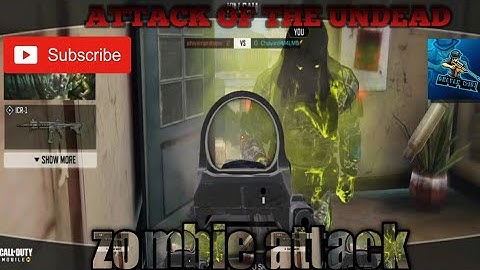 Attack Af The Undead | Zombie Attack All Survive | Call Of Duty Mobile