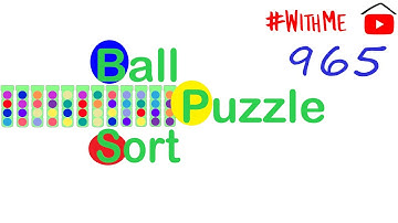 Ball Sort Puzzle Level 965