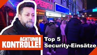 Top 5 SecurityEinsätze: Nachts gegen PartyPöbeleien! | Kabel Eins | Achtung Kontrolle