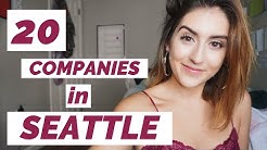 20 Companies to Work for in Seattle