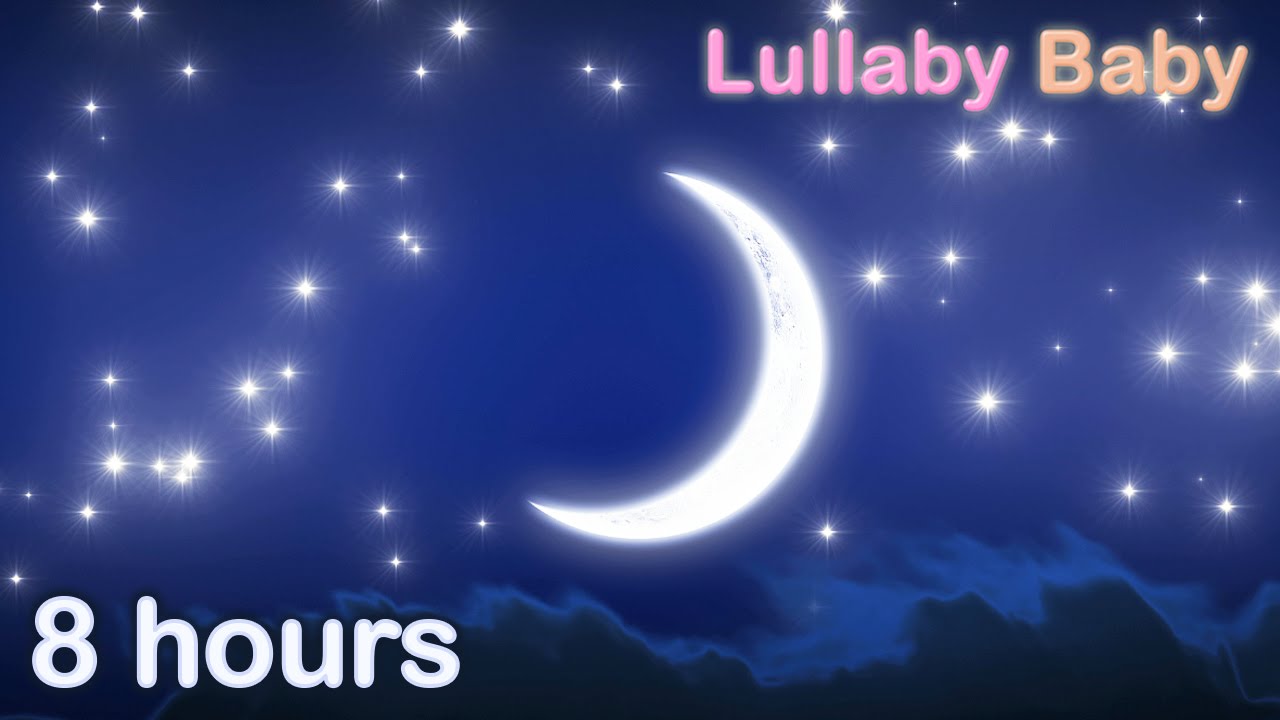 ☆ 8 HOURS ☆ BRAHMS LULLABY for babies to go to sleep ♫ Baby music to sleep