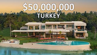 Epic $50 million Antalya, Turkey Mansion Tour: Luxury Living Revealed!