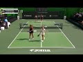 Irvine/Castillo v Parker/Gecheva at the Veolia Atlanta Pickleball Championships