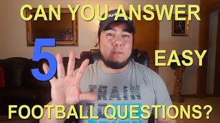 2d - Football Trivia! - Jeopardy contestants failed these!