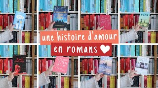 Une histoire d'AMOUR 🧡 en romans 📚