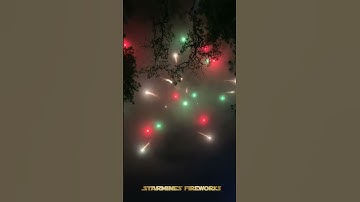 5inch  Color moving star #fireworks #feuerwerk #pyro #highlights #shorts