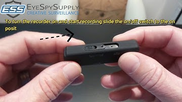 USB Flash Drive Voice Activated Hidden Spy Audio / Voice Recorder Tutorial how to use