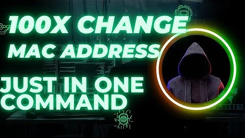 Change mac address 100 times in one command | Linux |  Parrot Os | Hack The Dark