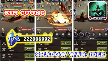 Shadow War: Idle RPG Survival - Hướng dẫn Full Kim Cương