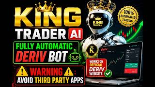 TRADE KING AI DERIV BOT -100% FREE - WORKS ON OFFICIAL DERIV WEBSITE