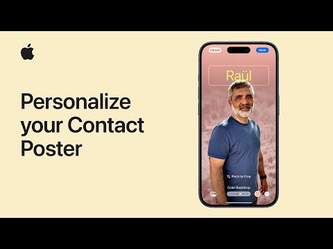 How to personalize your Contact Poster on your iPhone 