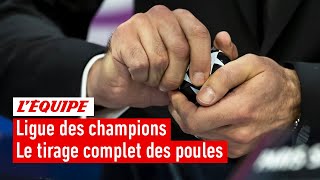 Le tirage au sort complet de la phase de poules de la Ligue des champions 2022-2023